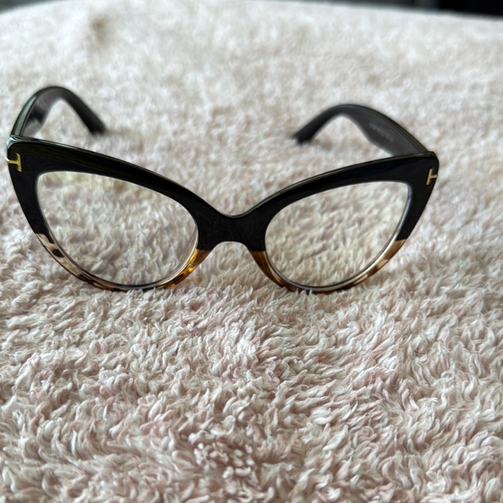 Stylish Black and Brown Designer Glasses